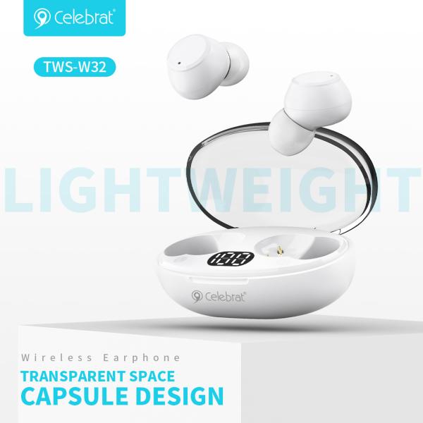 Celebrat W32 Mini TWS Wireless Earbuds