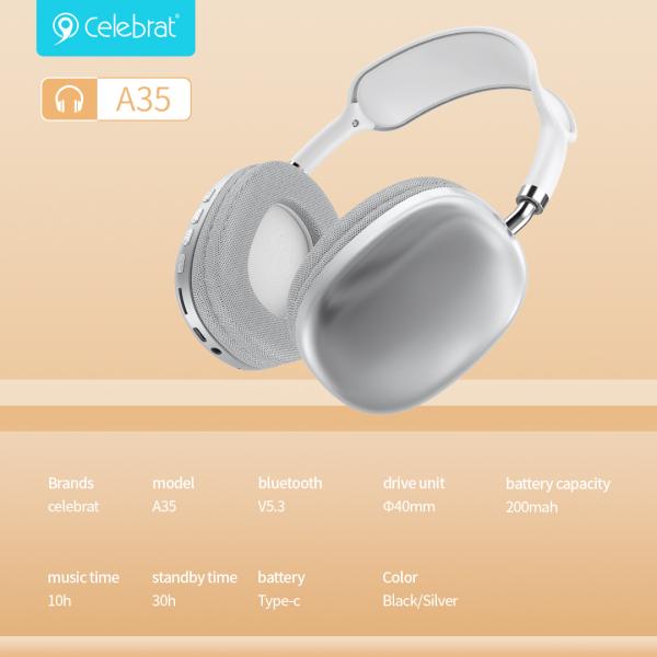 Celebrat A35 Bluetooth Wireless Headphones