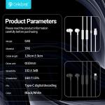 Celebrat G40 Type-C Wired Earphones