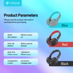 Celebrat A42 Foldable Bluetooth Wireless Headphones