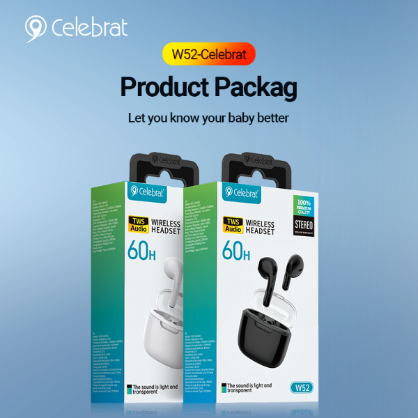 Celebrat W52 TWS Wireless Earbuds