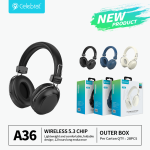Celebrat A36 Foldable Wireless Headphones