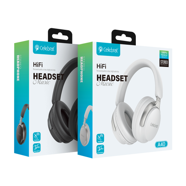 Celebrat A40 Bluetooth Wireless Headphones
