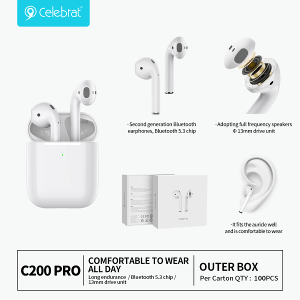 Celebrat C200-Pro TWS Earbuds