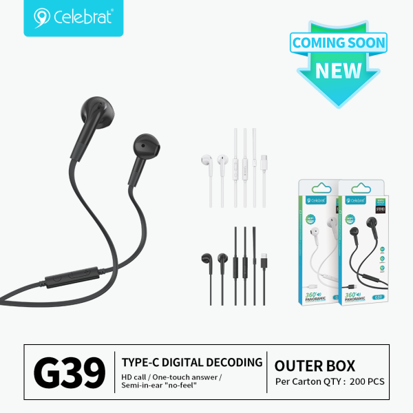 Celebrat G39 Wired Earphones