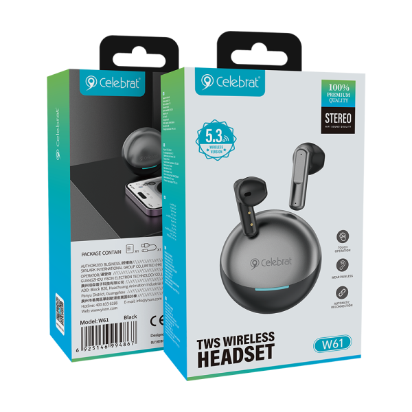 Celebrat W61 TWS Wireless Earbuds