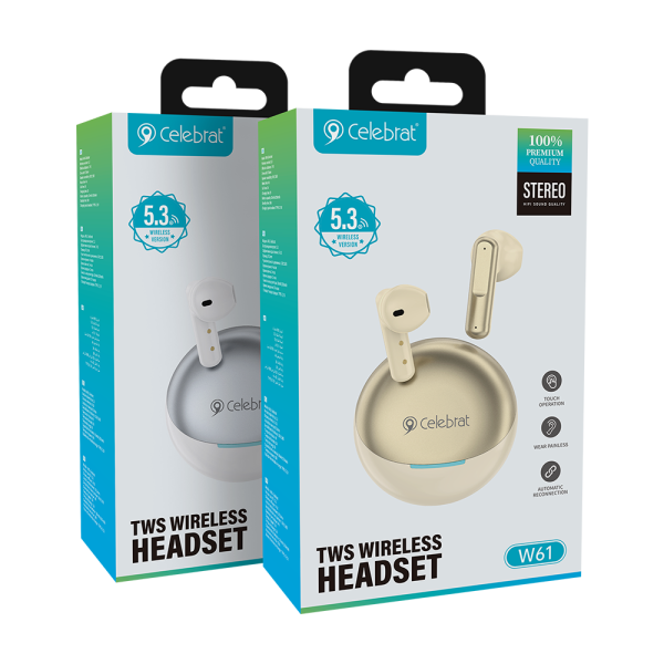 Celebrat W61 TWS Wireless Earbuds