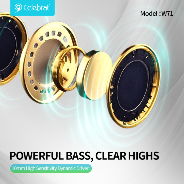 Celebrat W71 TWS Wireless Earbuds