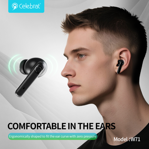 Celebrat W71 TWS Wireless Earbuds