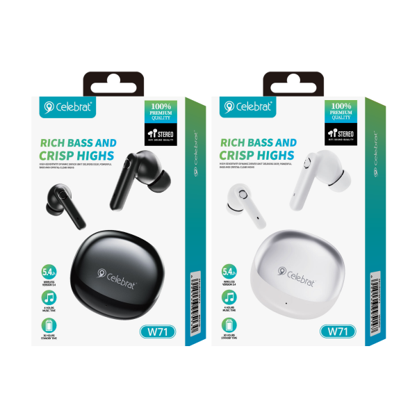Celebrat W71 TWS Wireless Earbuds