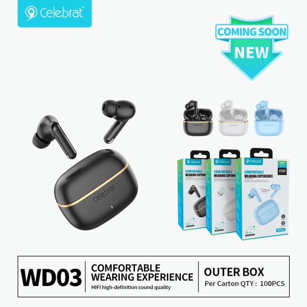 Celebrat WD03 TWS Wireless Earbuds